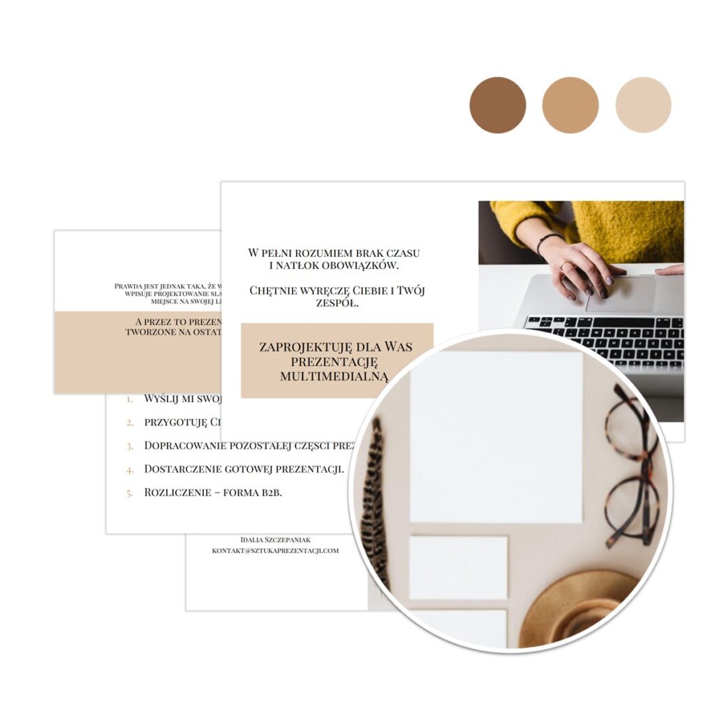 Biznesowa prezentacja